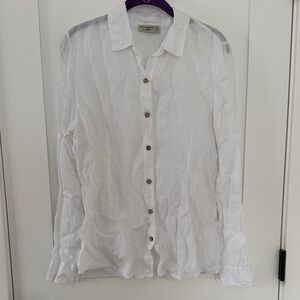 White Button-Up Shirt